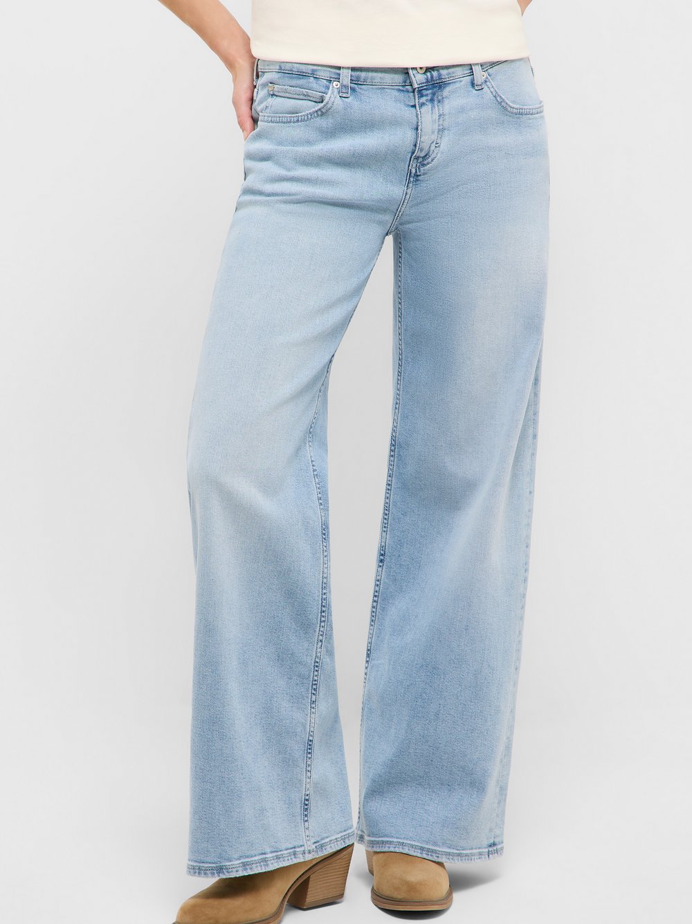 Mustang Jeans Damen Baumwolle blau, 31-30