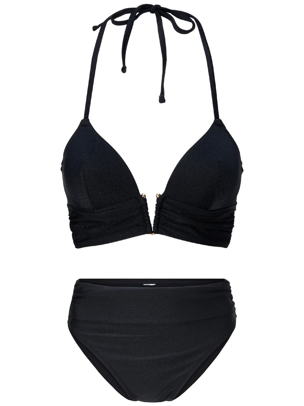 LingaDore padded bikiniset Triangle Damen Polyamid schwarz, 44C