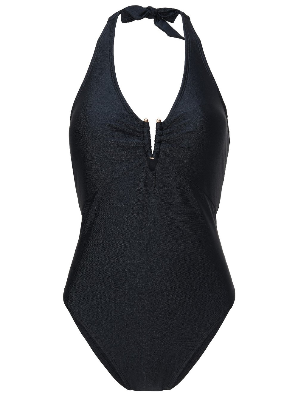 LingaDore Badeanzug Damen Polyamid schwarz, 40