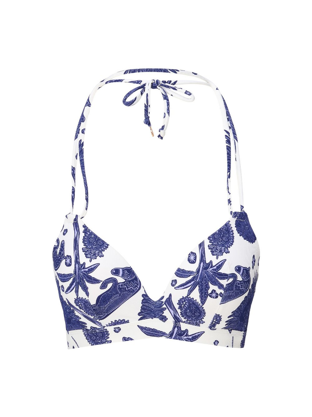 LingaDore Bikini top Triangel Damen Polyamid mehrfarbig bedruckt, 40E