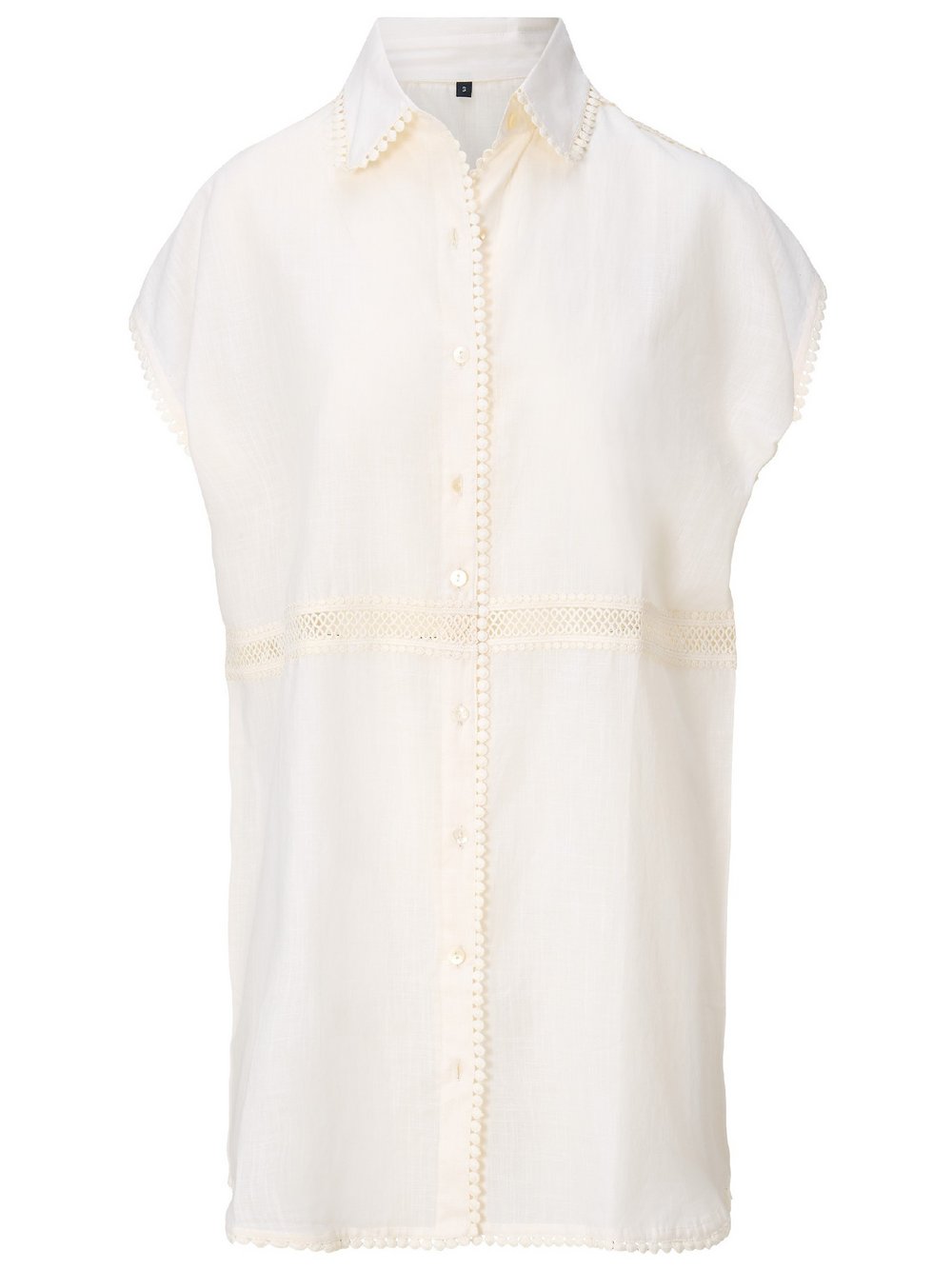 LingaDore Tunik Damen Baumwolle weiß, 44