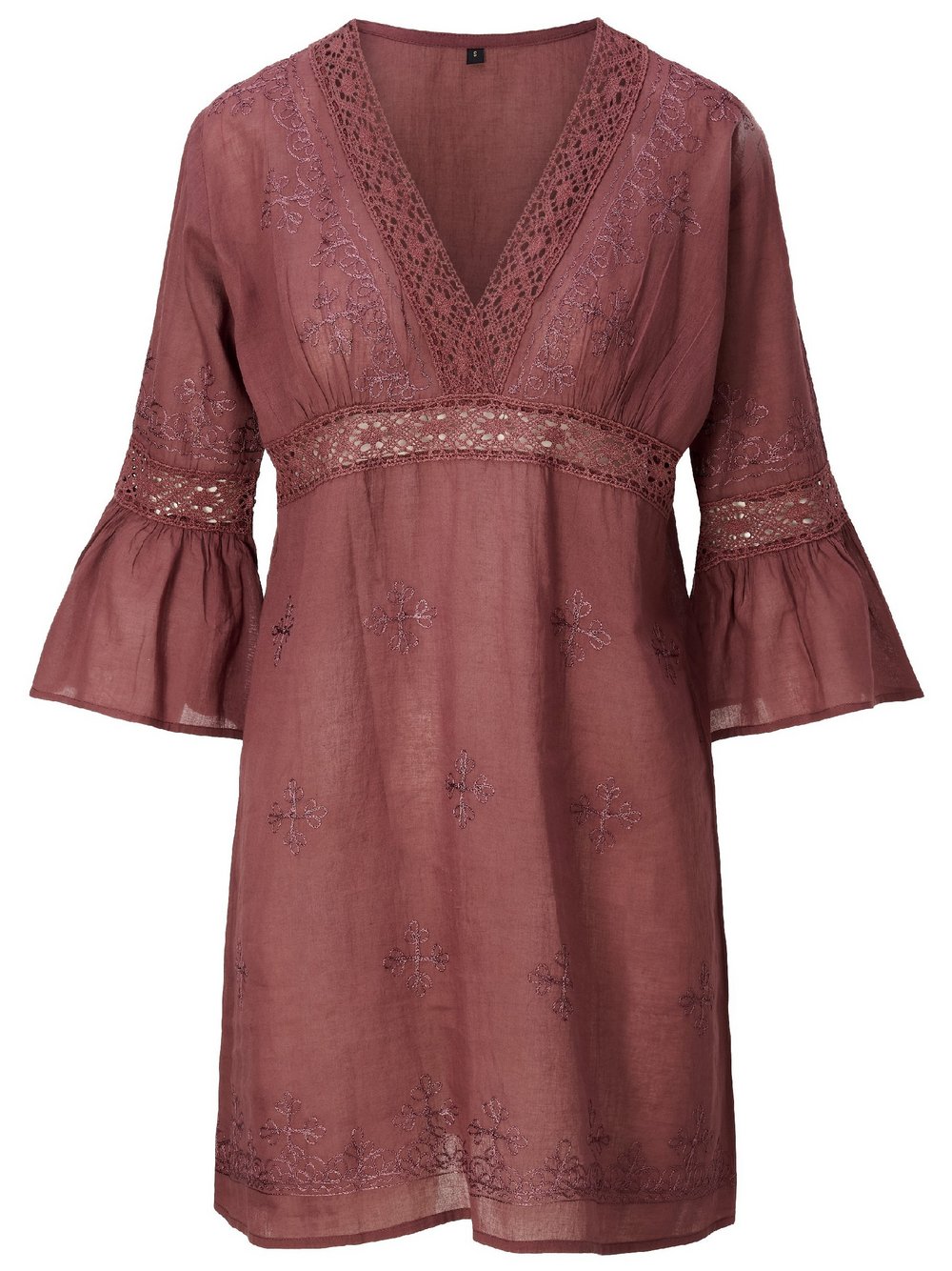 LingaDore Tunik Damen Baumwolle braun, 38