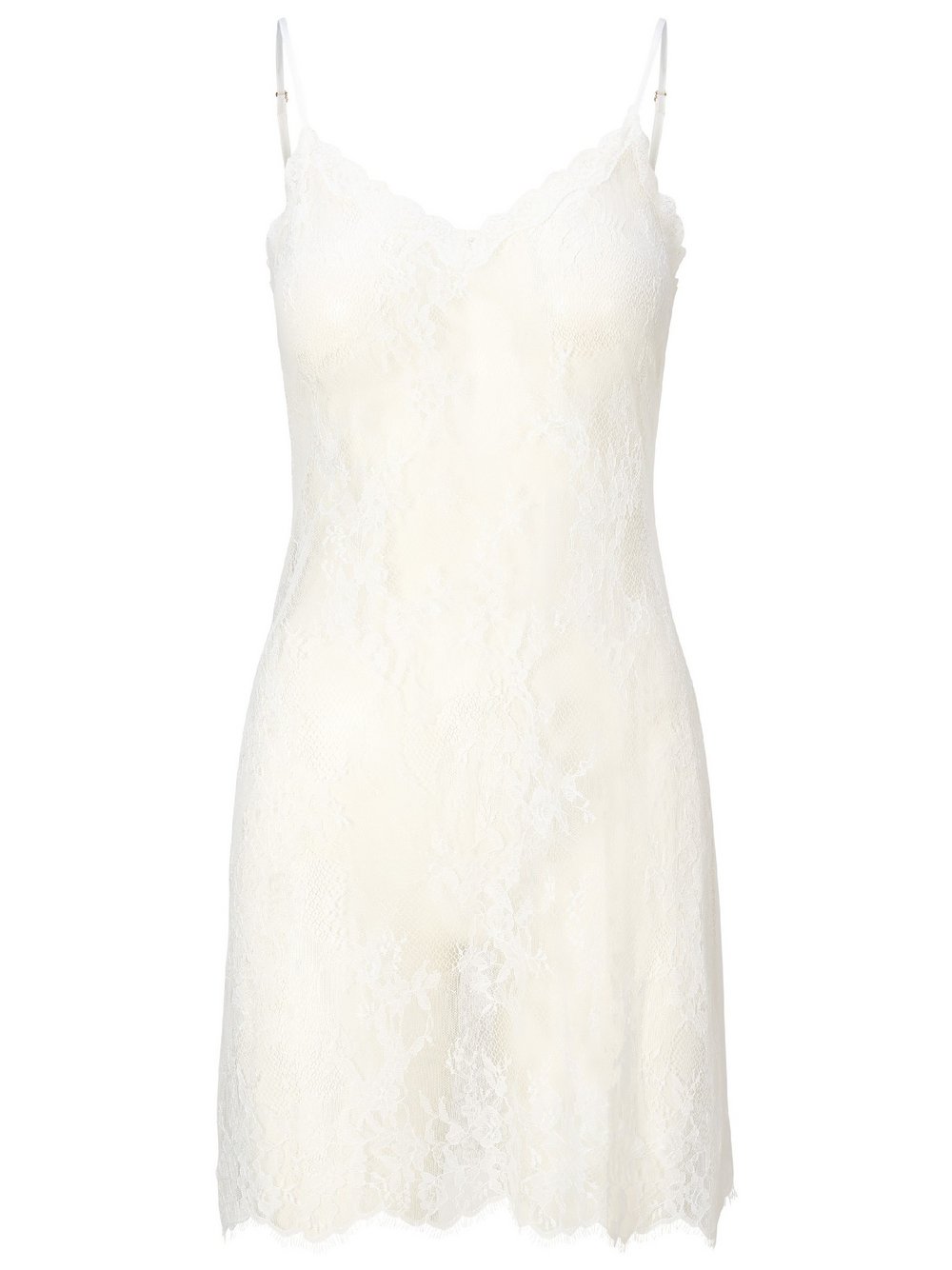 LingaDore Kleidchen Damen Polyamid weiß, L