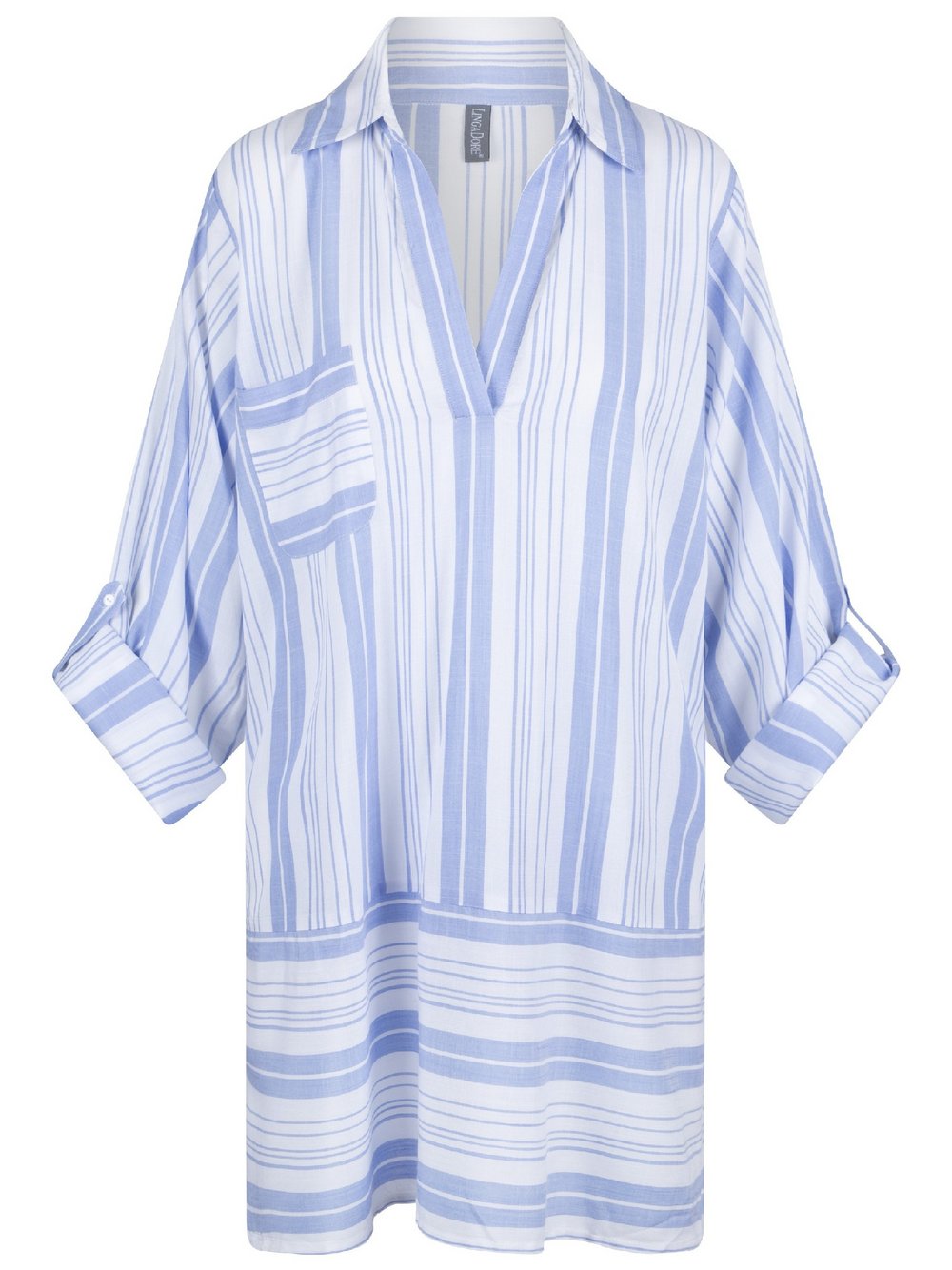 LingaDore Kleid Pyjama Damen Baumwolle mehrfarbig, XXL