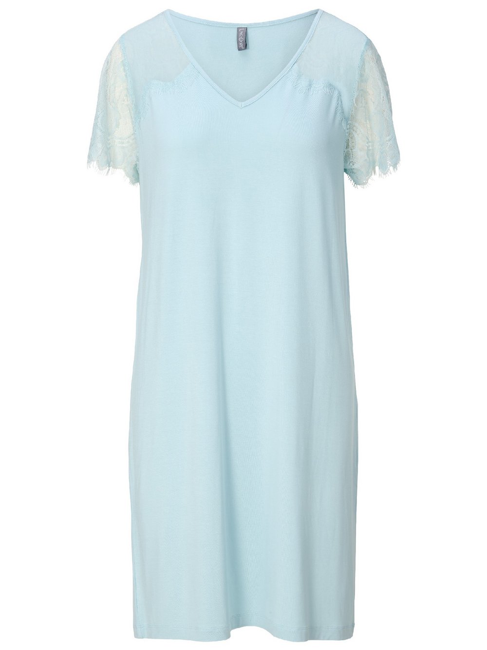 LingaDore Kleid Pyjama Damen Bambus blau, S