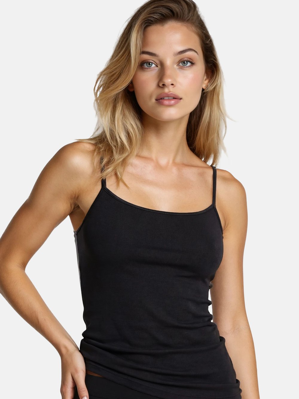 SPEIDEL Unterhemd Damen Baumwolle schwarz, 40