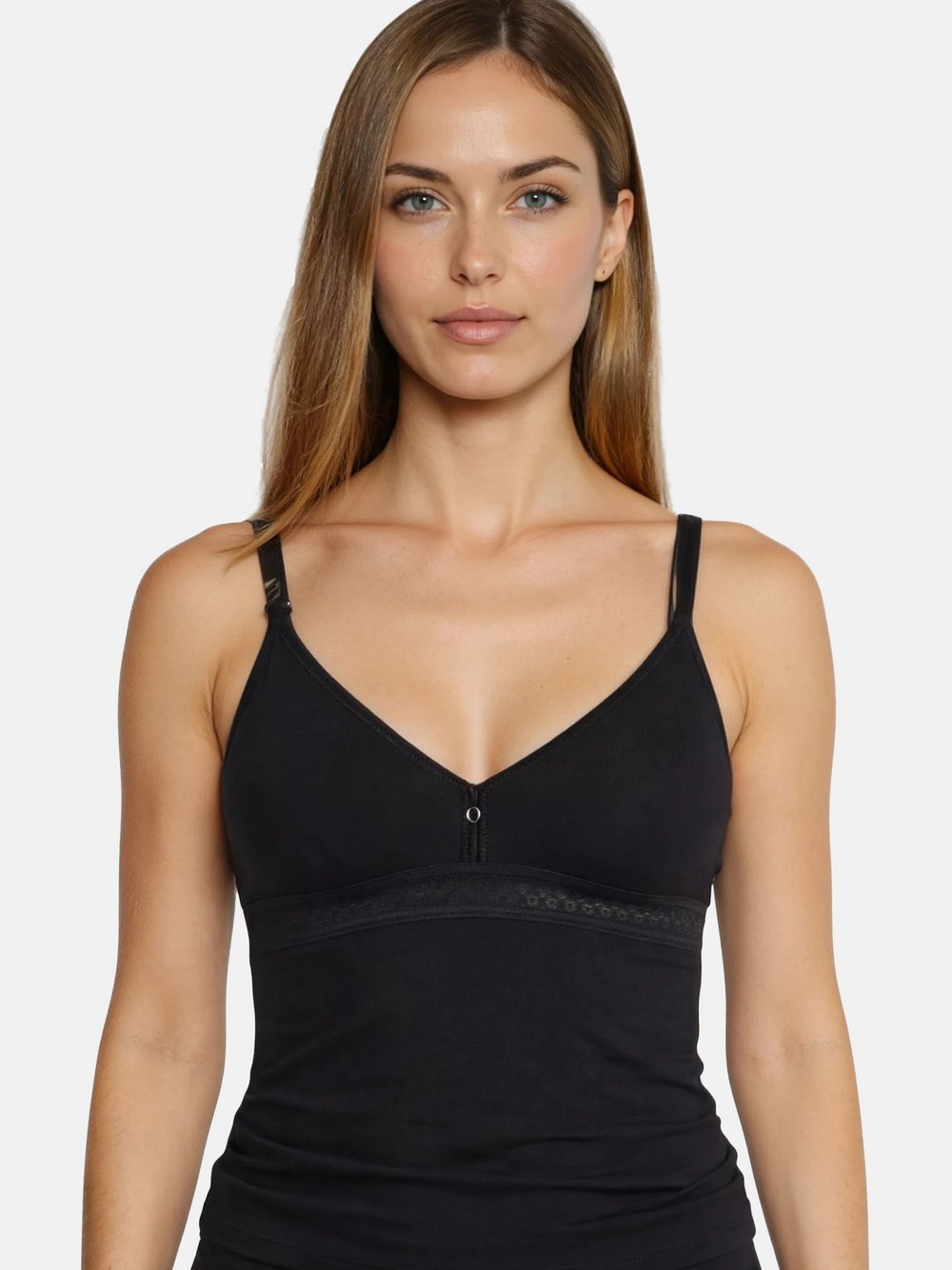 SPEIDEL BH-Hemd Damen Baumwolle schwarz, 40