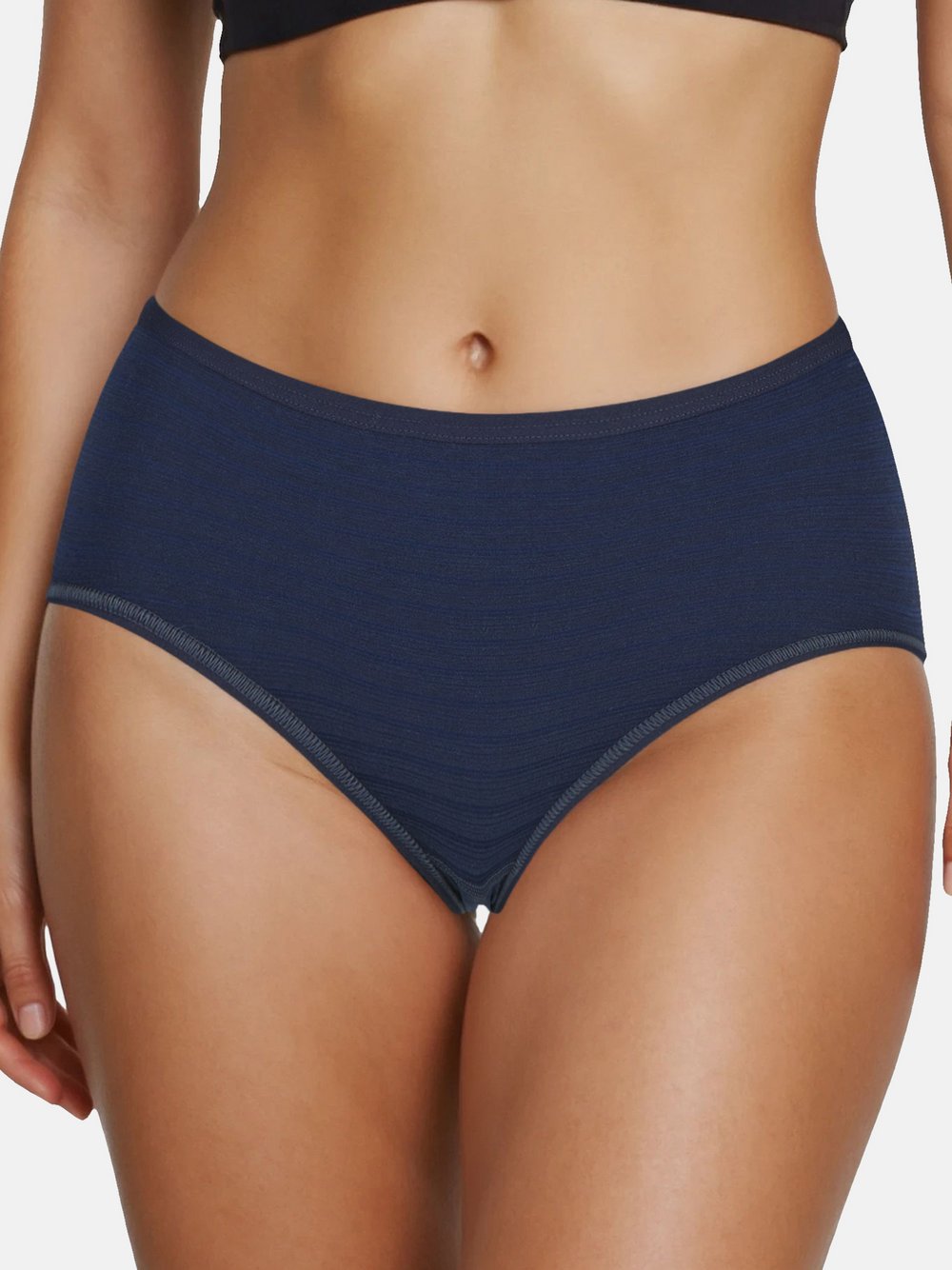 Thumbnail - SPEIDEL Midi Slip Damen Baumwolle blau, 44