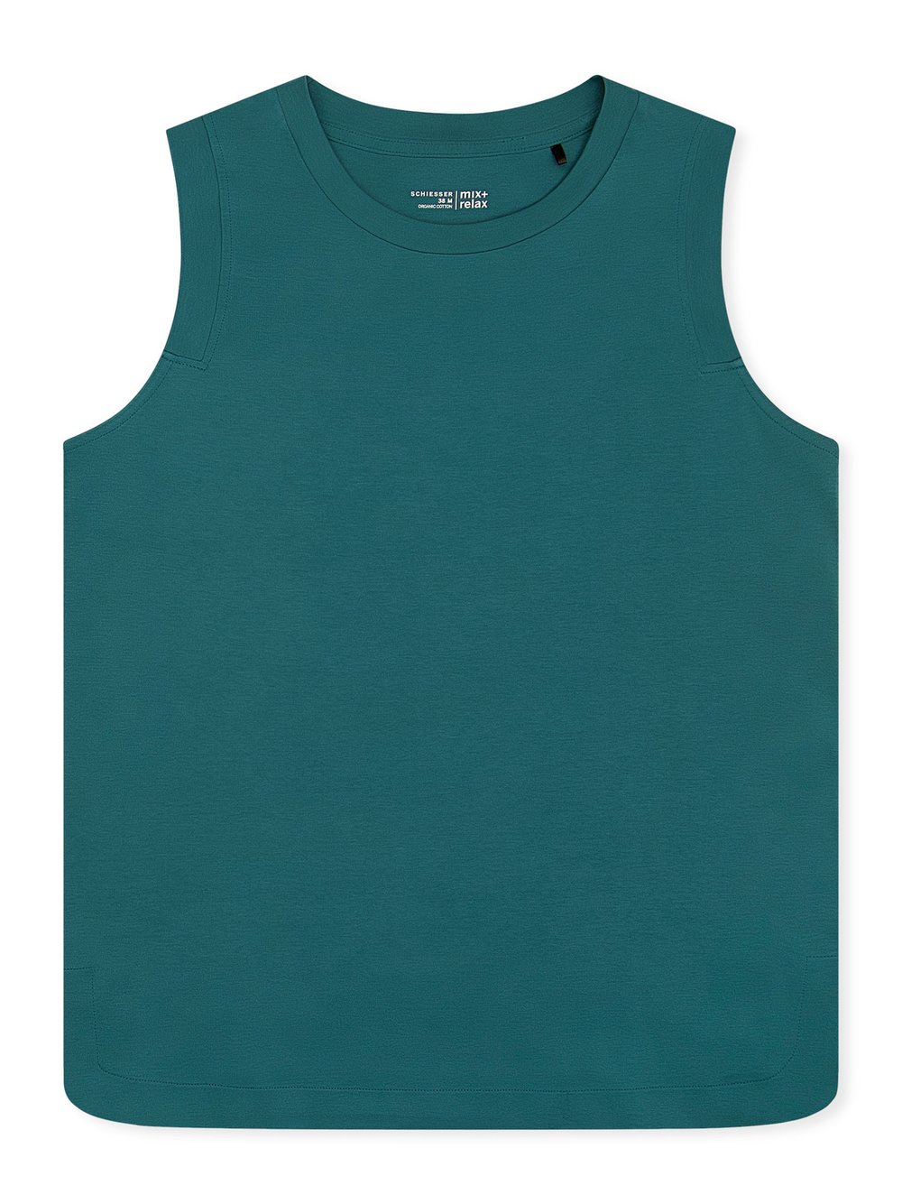 Schiesser Pyjamaoberteil  Damen Baumwolle grün, 38