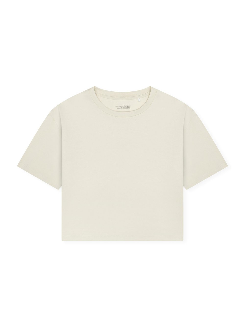 Thumbnail - Schiesser Pyjamaoberteil  Damen Baumwolle weiß bedruckt, 44