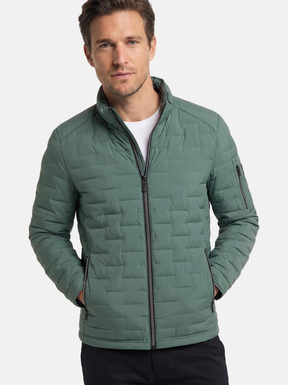 Thumbnail - CASAMODA Steppjacke Herren grün, XL