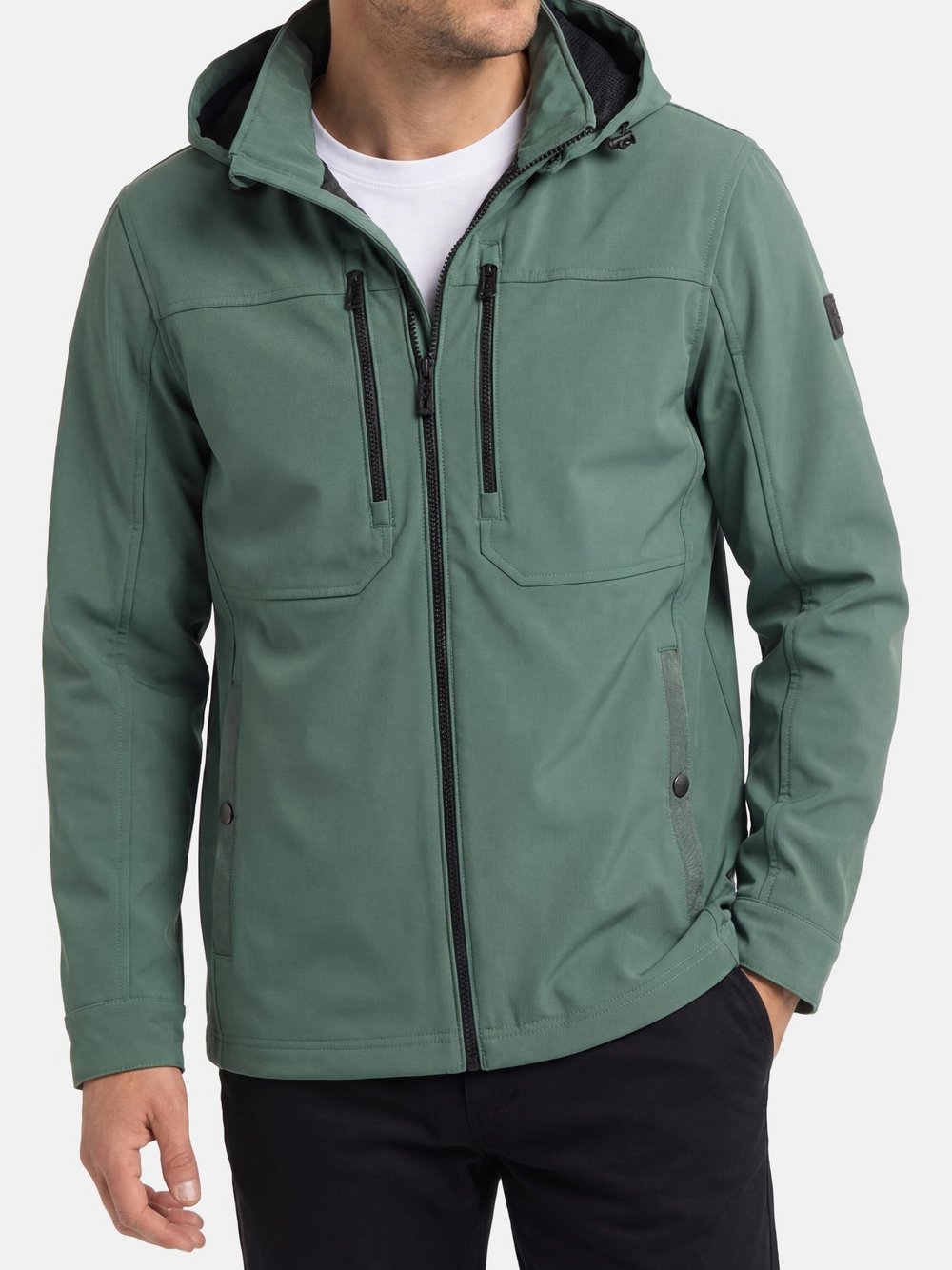 CASAMODA Softshelljacke Herren grün, M