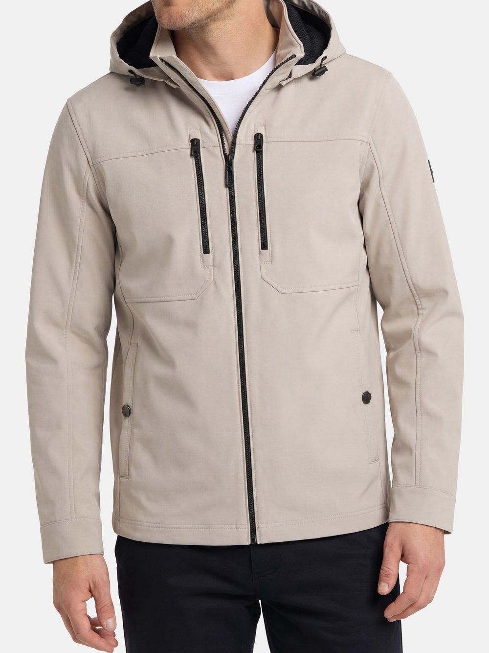 CASAMODA Softshelljacke Herren beige, XXL