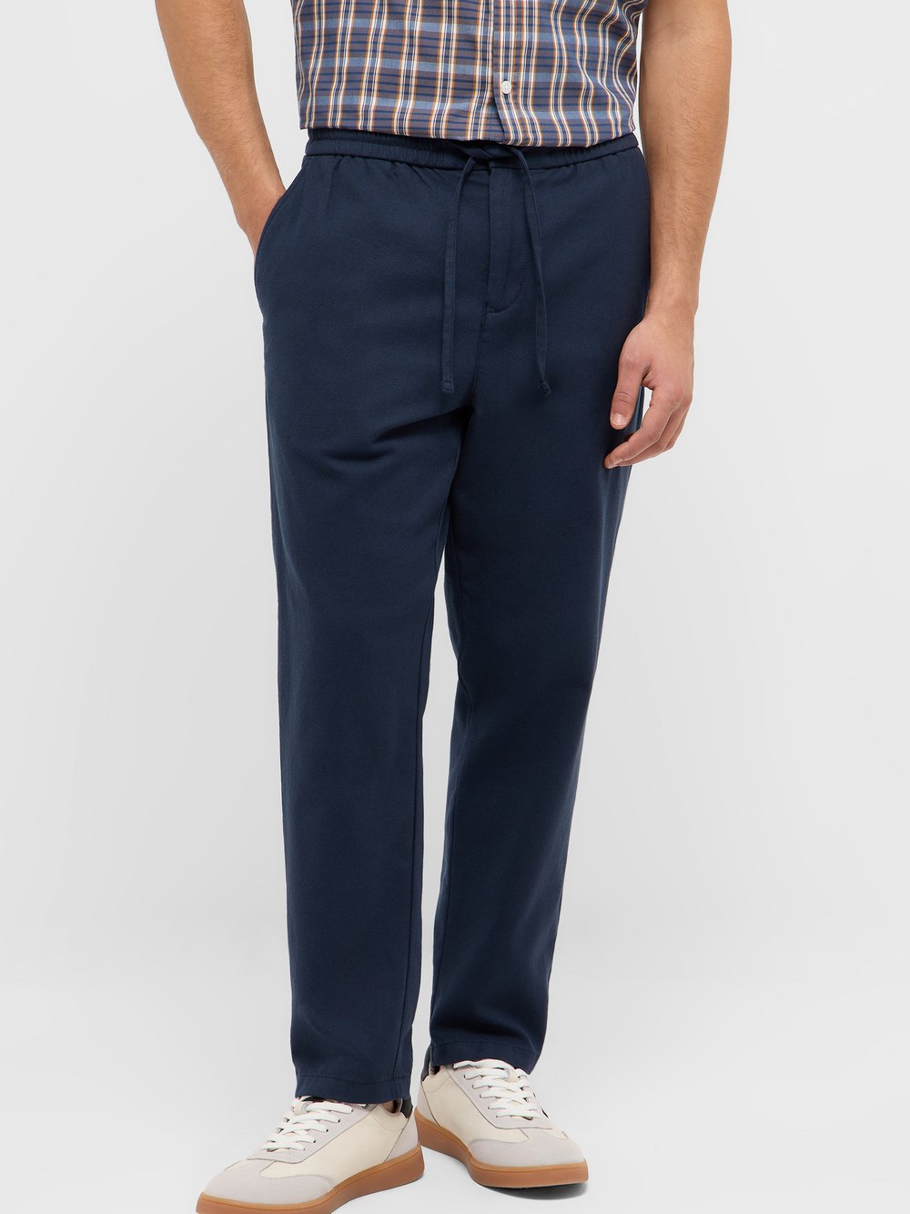 Mustang Chino Hose Herren Baumwolle blau, 38-34