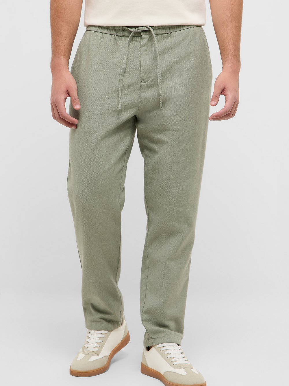 Mustang Chino Hose Herren Baumwolle grün, 36-30