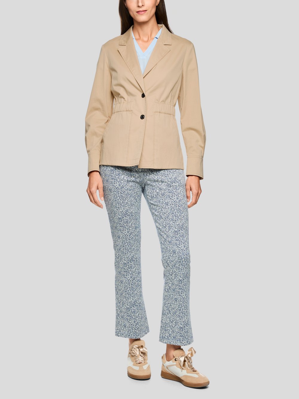Marc Cain Blazer Damen Baumwolle beige, 42