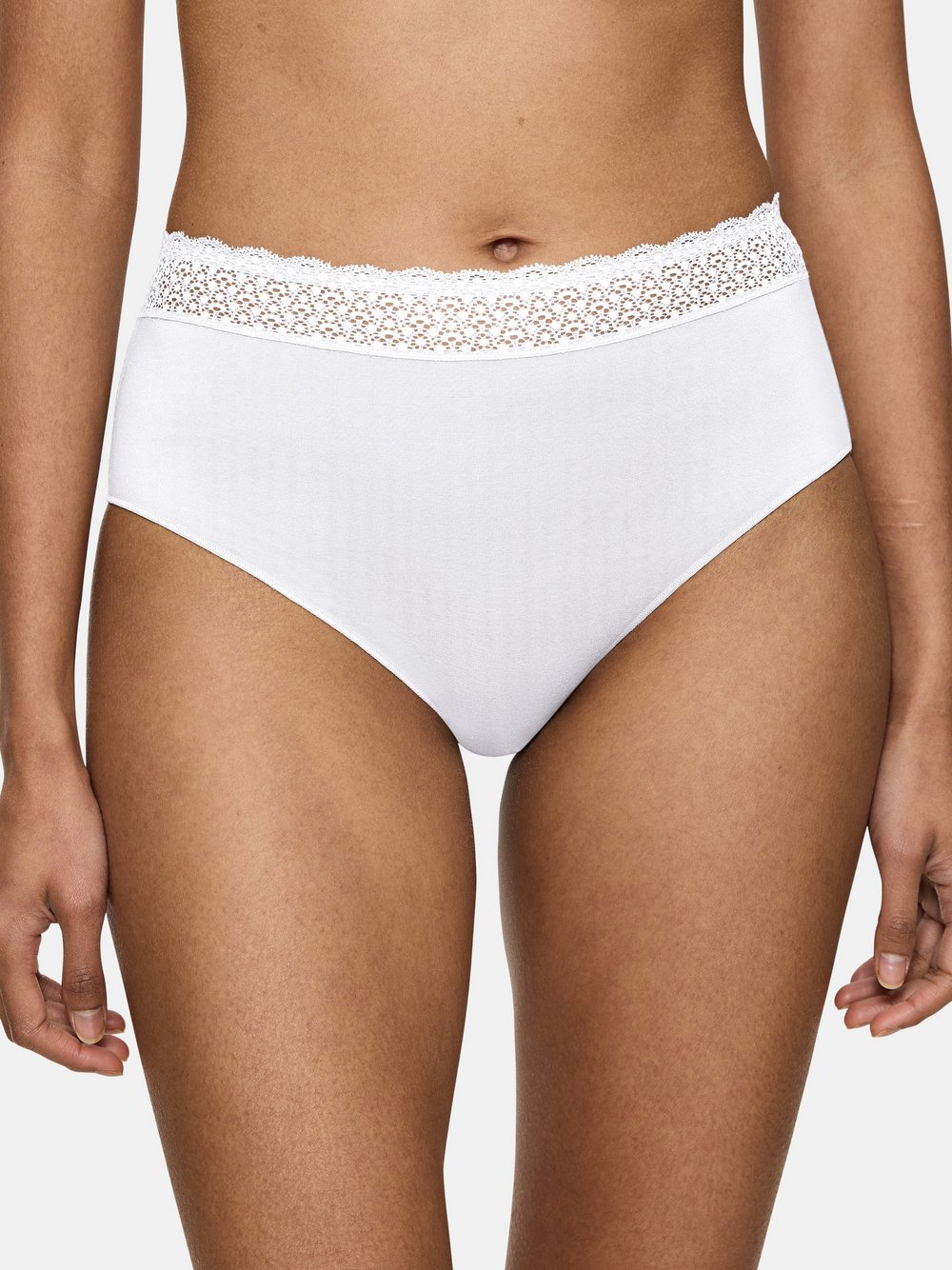 Triumph Midi Slip Damen Modal weiß, S