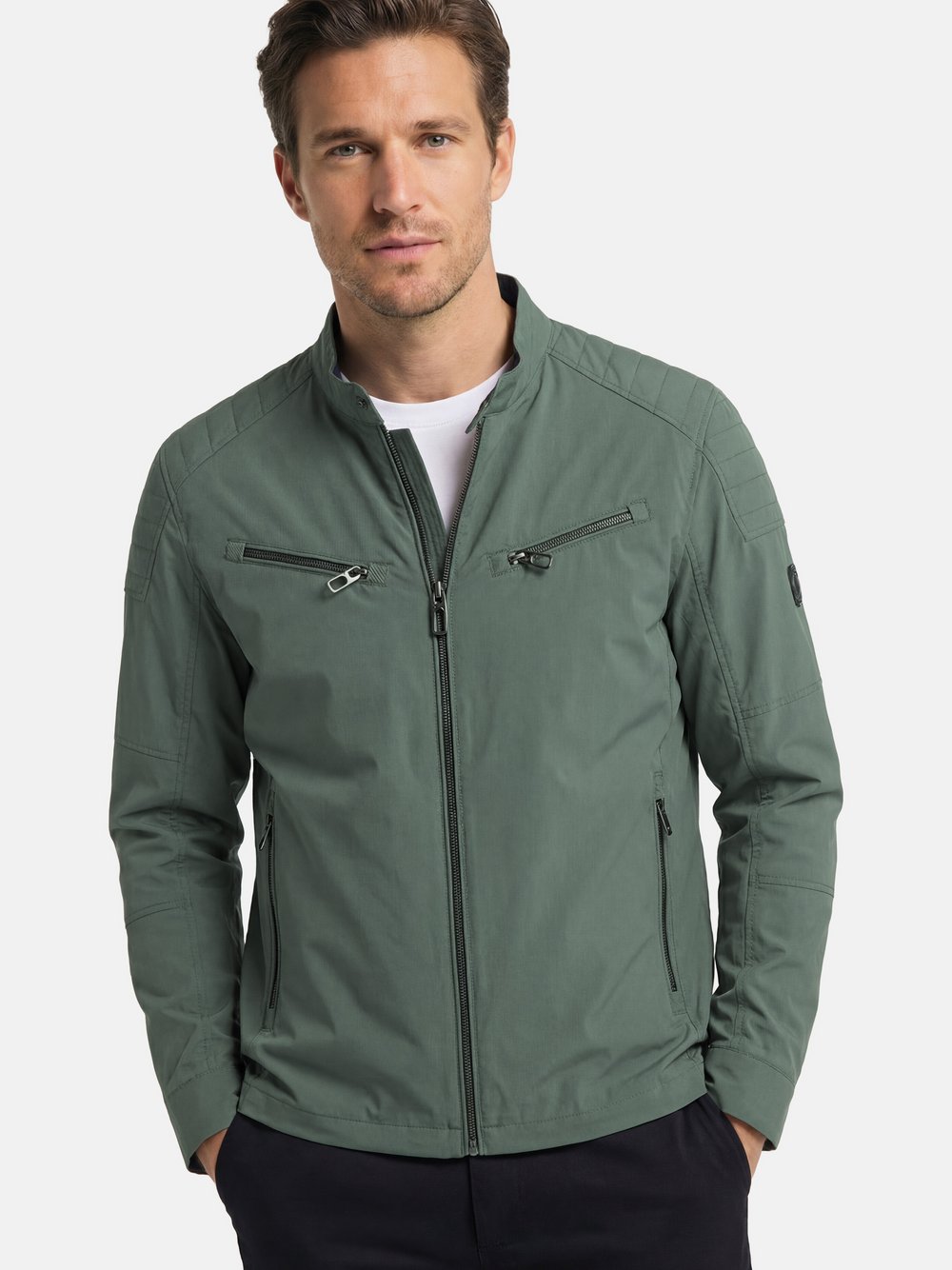 CASAMODA Blouson-Jacke Herren grün, L