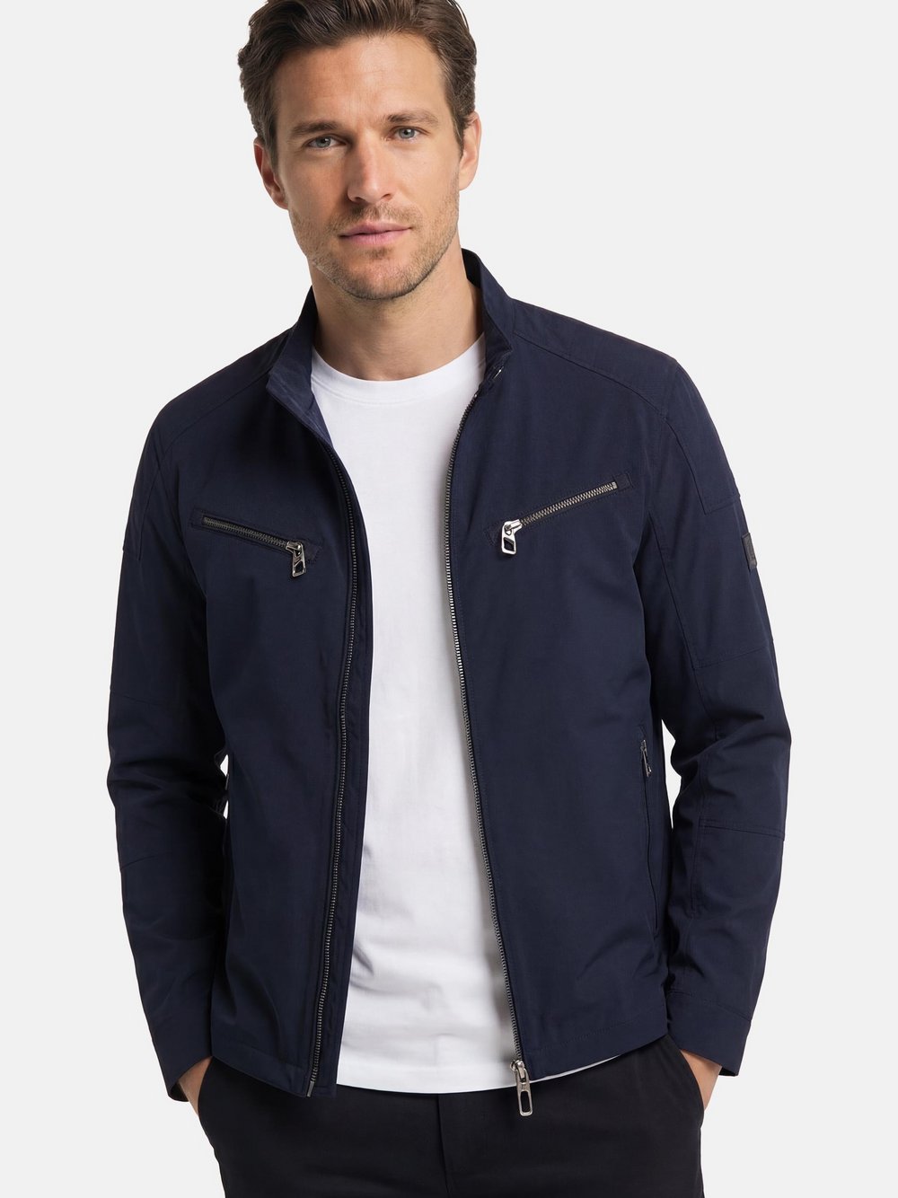 CASAMODA Blouson-Jacke Herren blau, XL