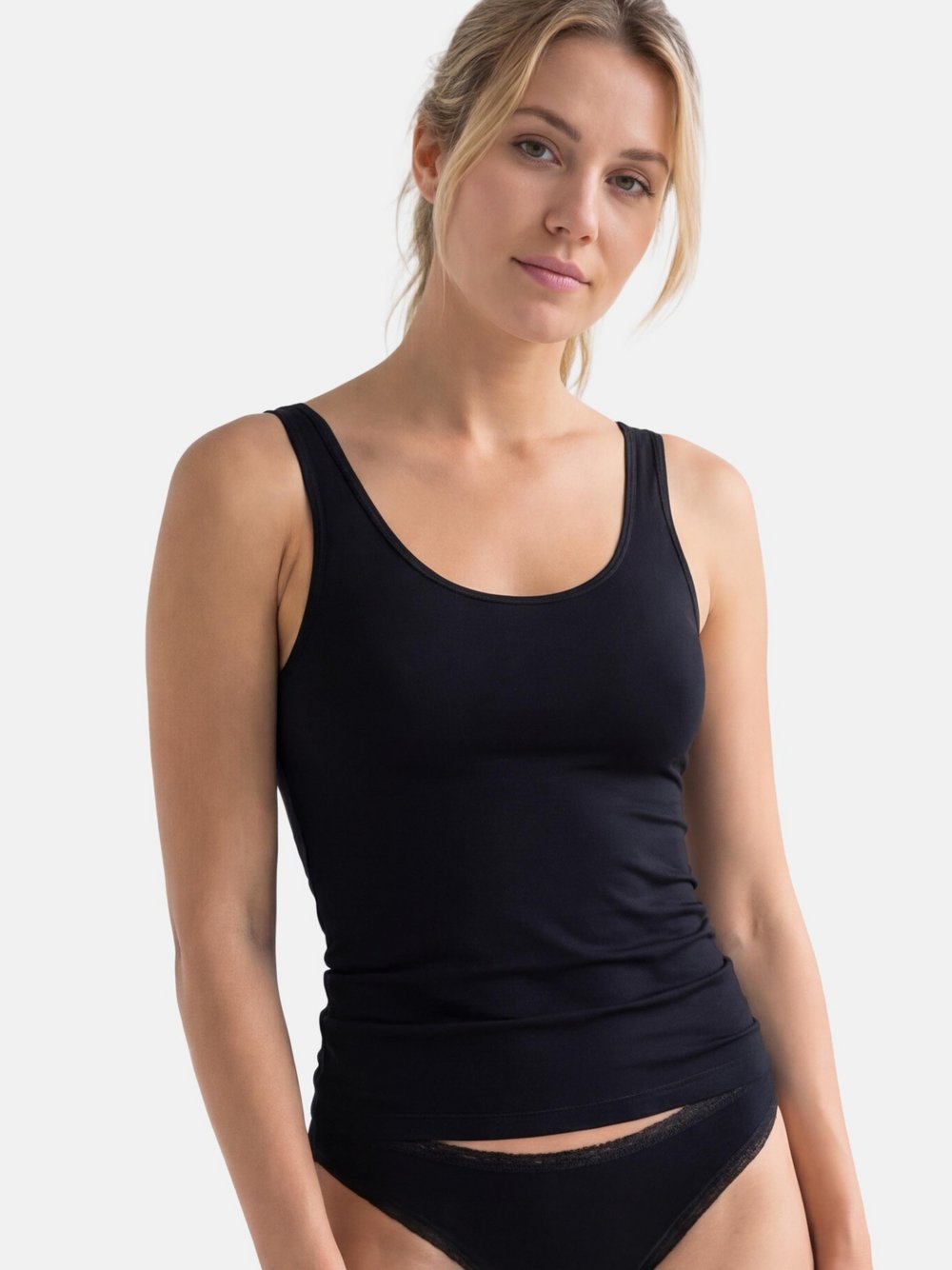 Thumbnail - con-ta Unterhemd Damen Modal blau, 40