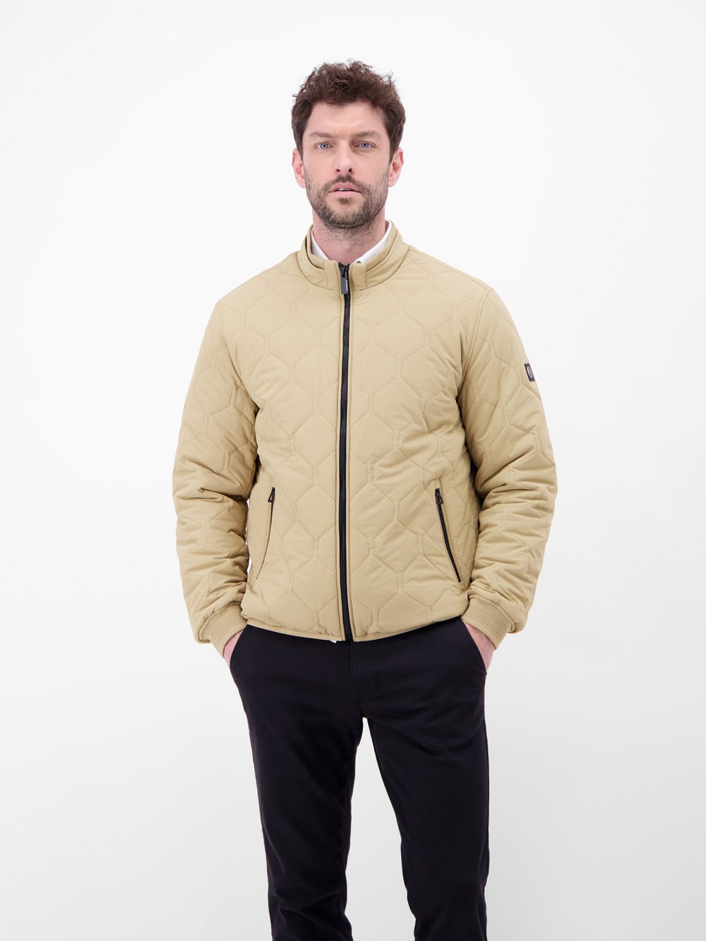 LERROS Outdoorjacke Herren Polyamid beige, XXXL