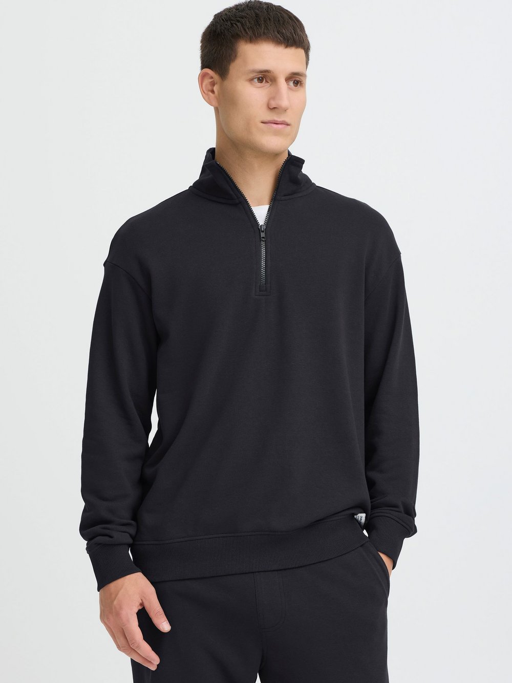 Thumbnail - BLEND Longsweatshirt Herren Baumwolle schwarz, M