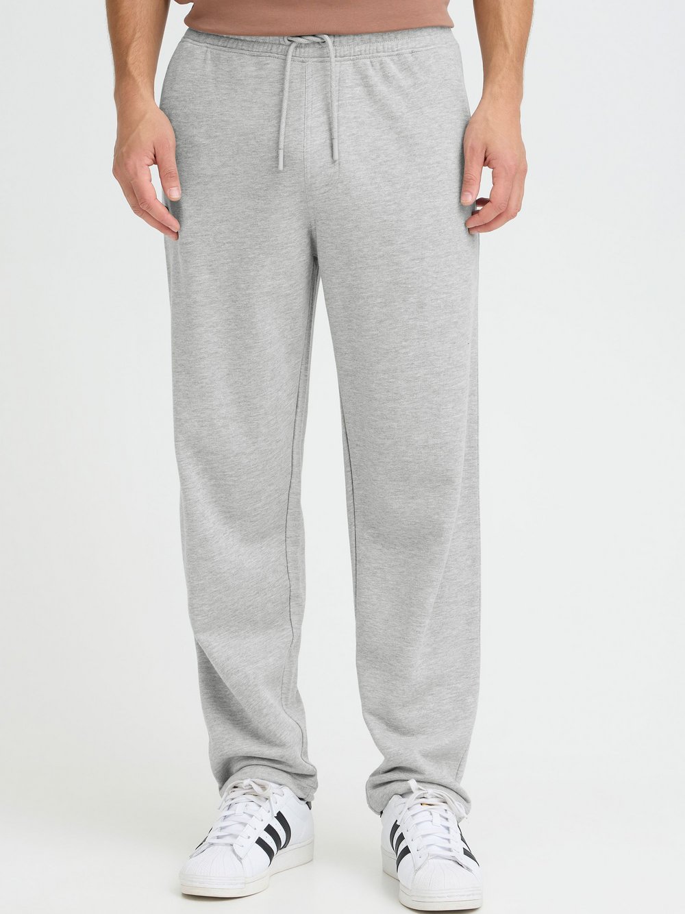 BLEND Sweathose Herren Baumwolle grau meliert, XXL