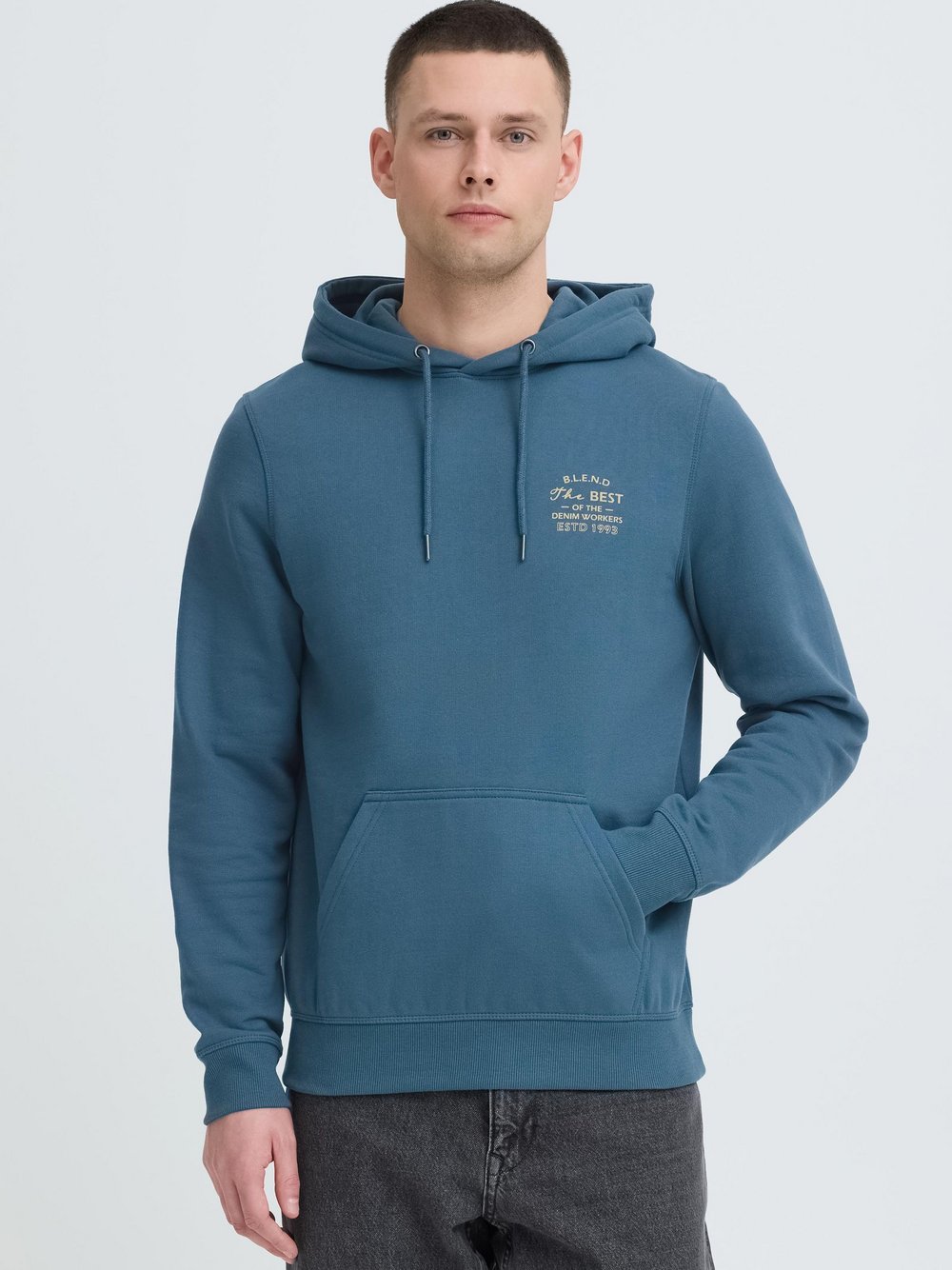 Thumbnail - BLEND Hoodie Herren blau, XL