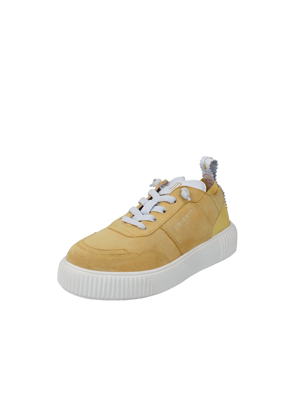 Crickit Sneaker Damen Leder gelb, 41