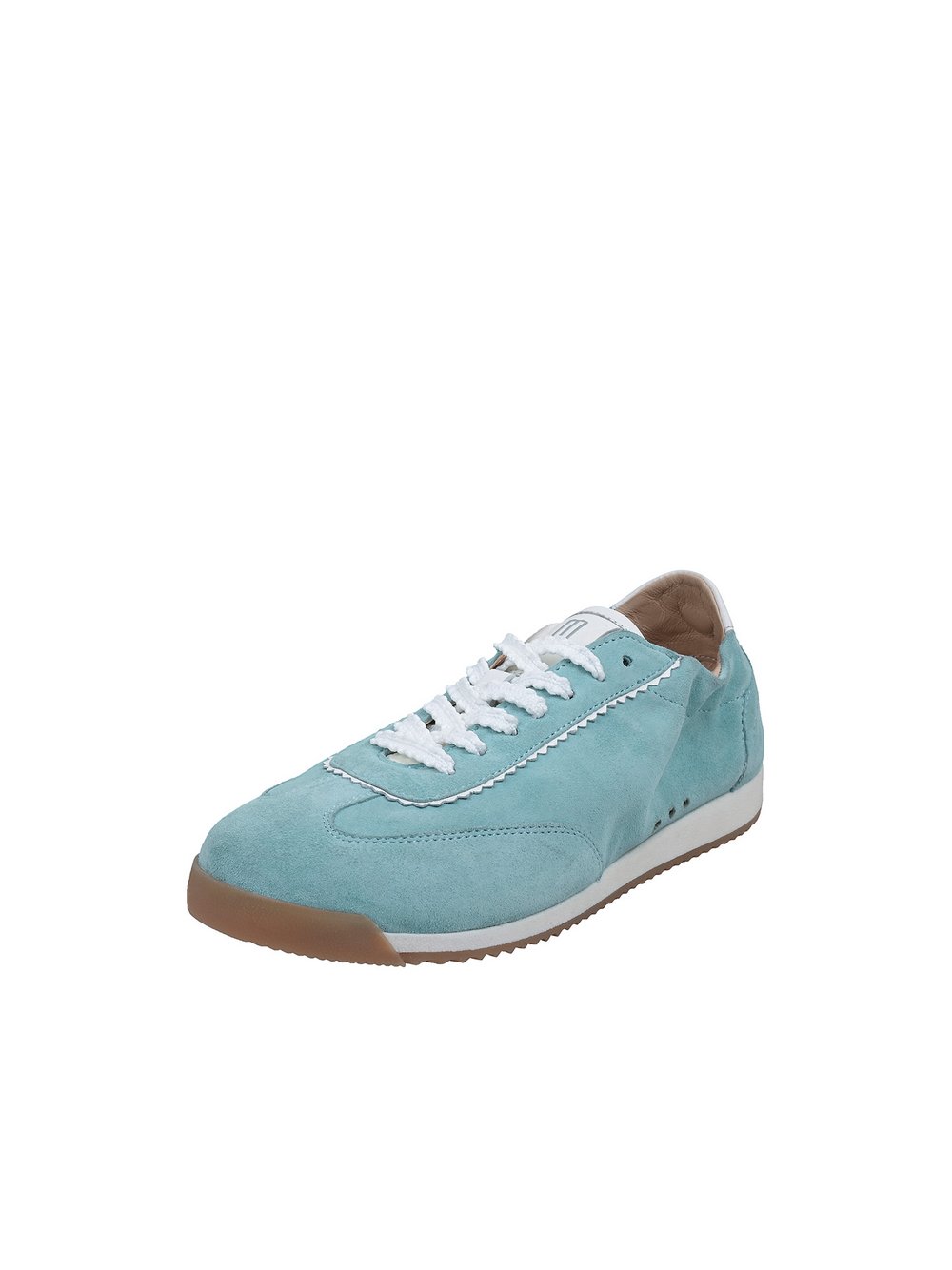 Crickit Sneaker Damen Leder blau bedruckt, 41