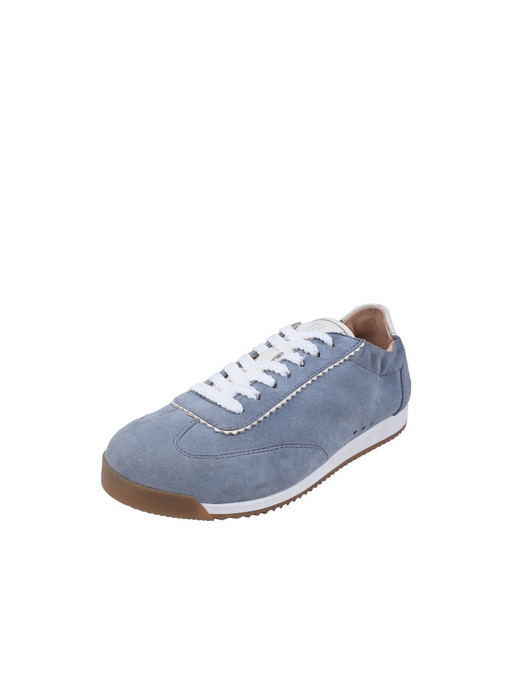 Crickit Sneaker Damen Leder blau bedruckt, 40