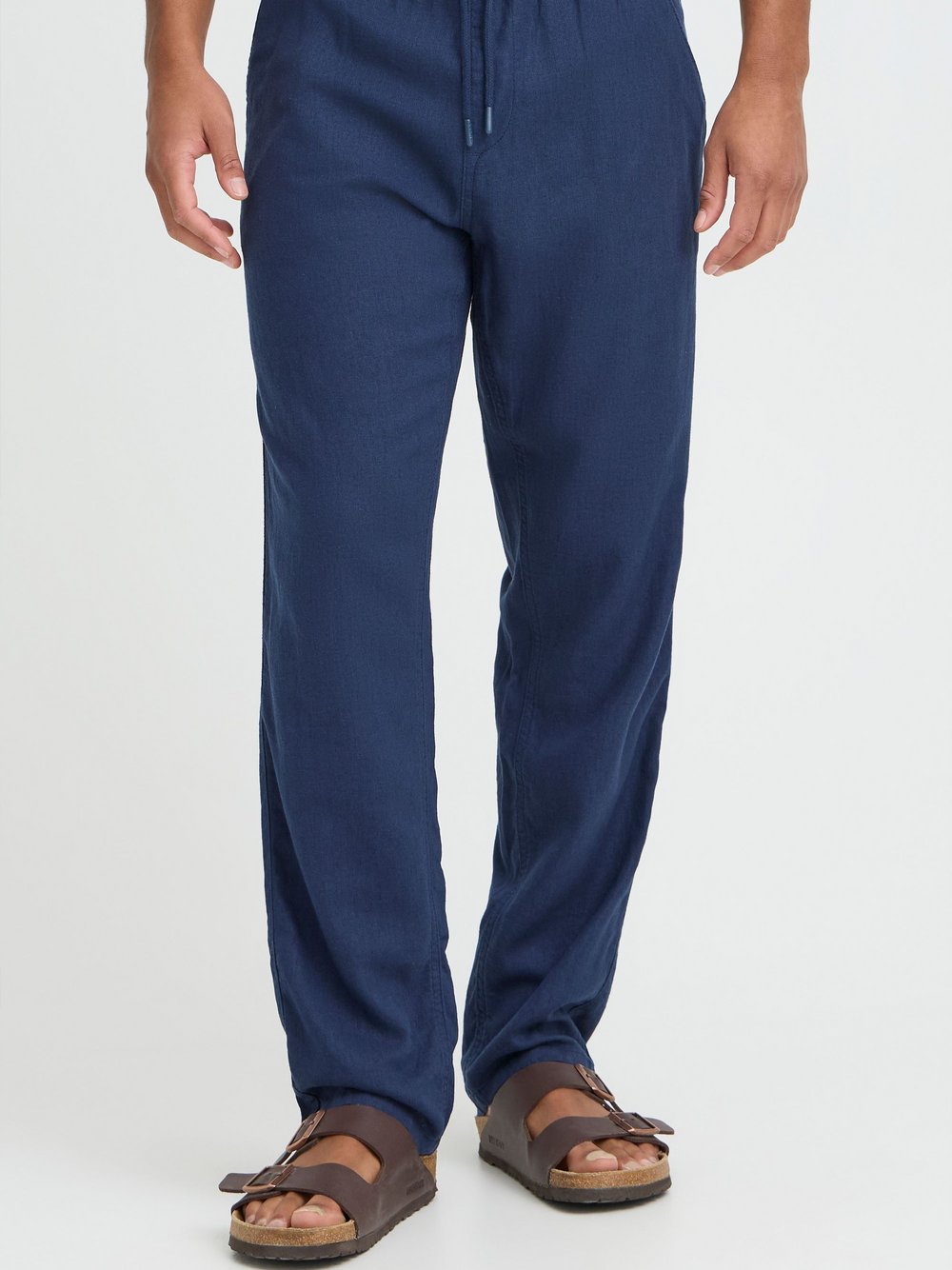 Thumbnail - BLEND Leinenhose  Herren blau, 33-34