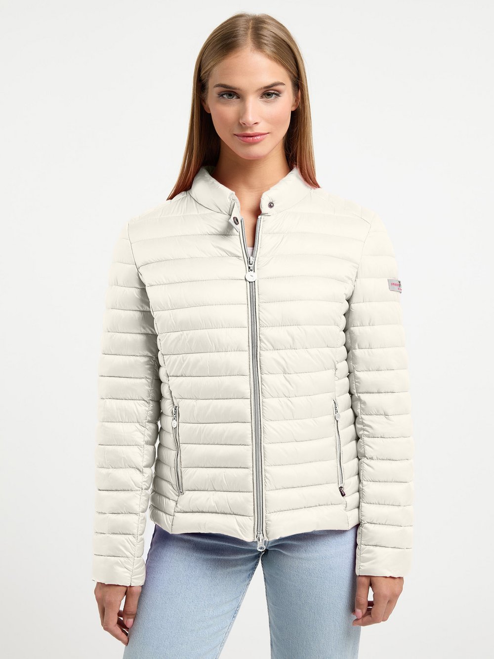 Thumbnail - Frieda & Freddies Steppjacke Damen beige, 34