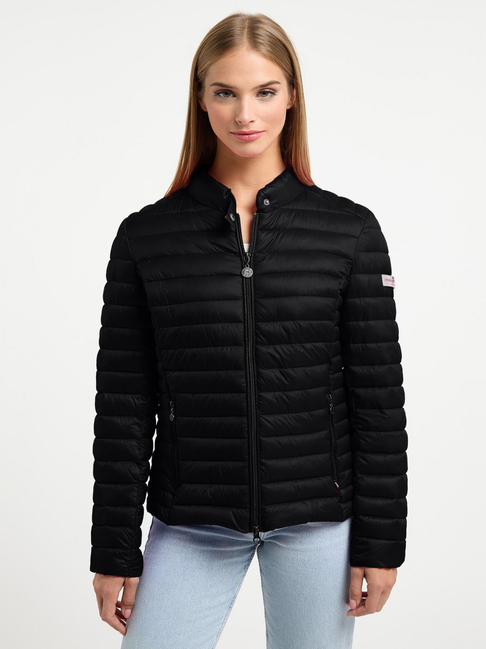 Thumbnail - Frieda & Freddies Steppjacke Damen schwarz, 34