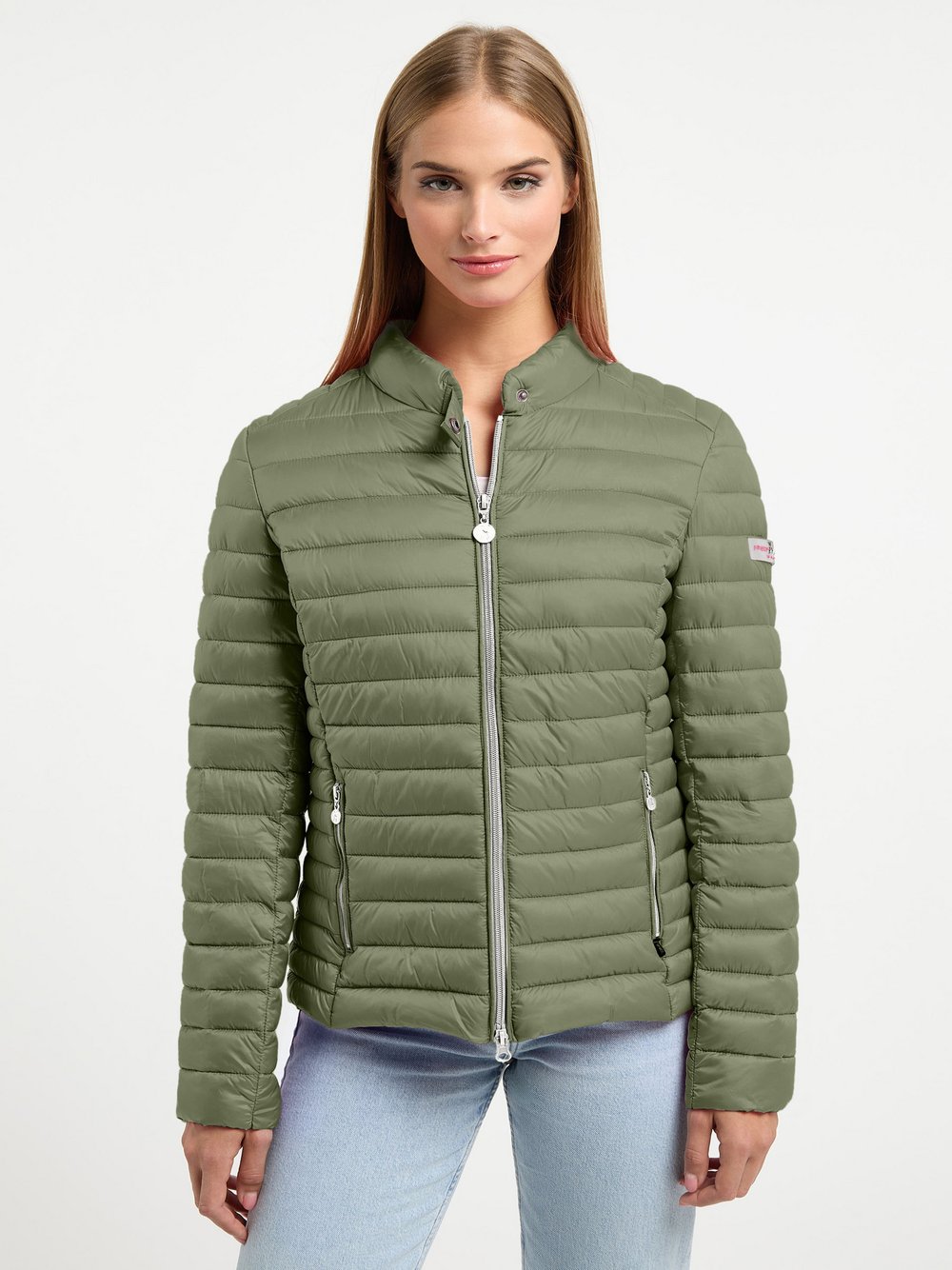 Frieda & Freddies Steppjacke Damen grün, 36