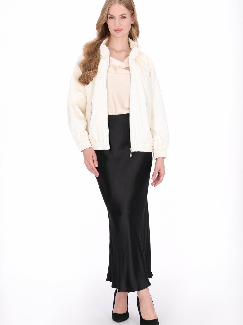 Dreimaster Jacke Damen weiß, XXL