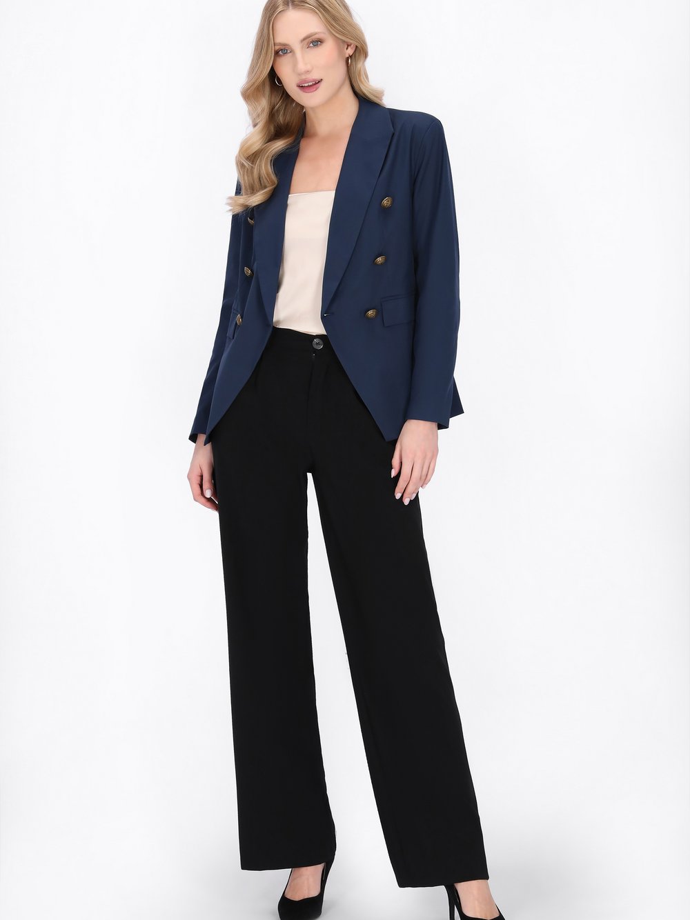Dreimaster Blazer Damen blau, XXL