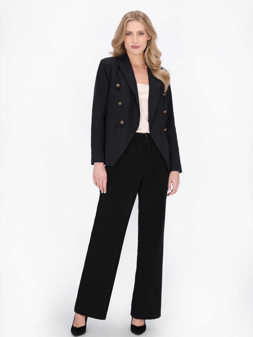 Dreimaster Blazer Damen schwarz, S