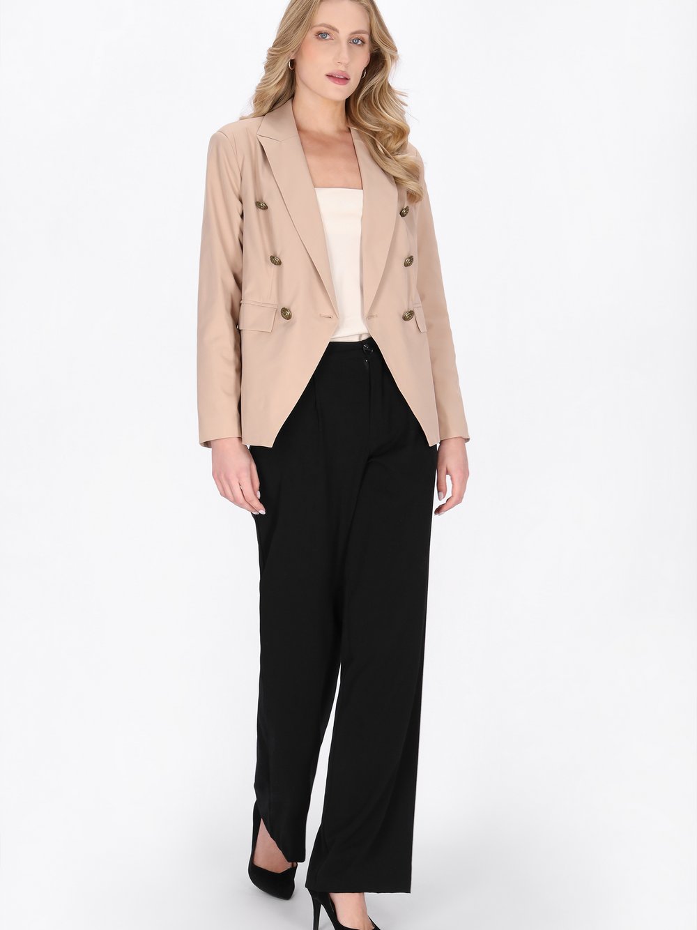 Dreimaster Blazer Damen braun, XS