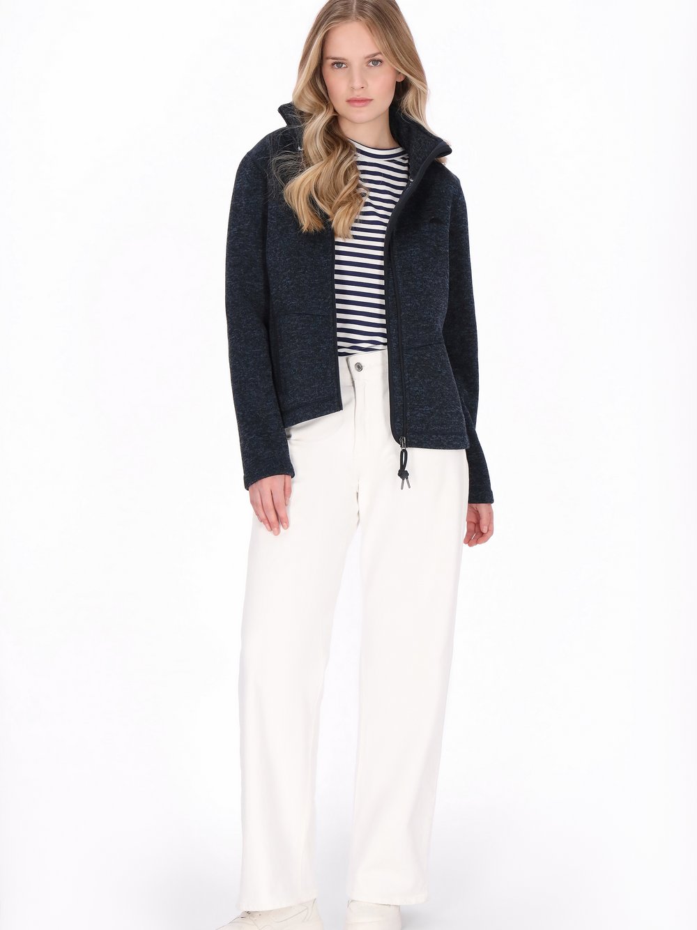 Schmuddelwedda Sweatshirt Damen blau meliert, XL