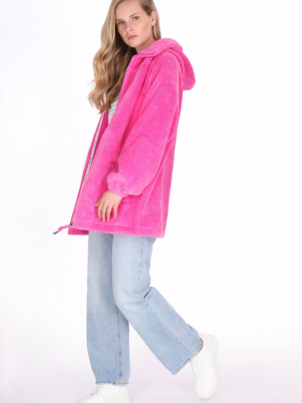 Schmuddelwedda Kapuzenpullover Damen pink, XXL