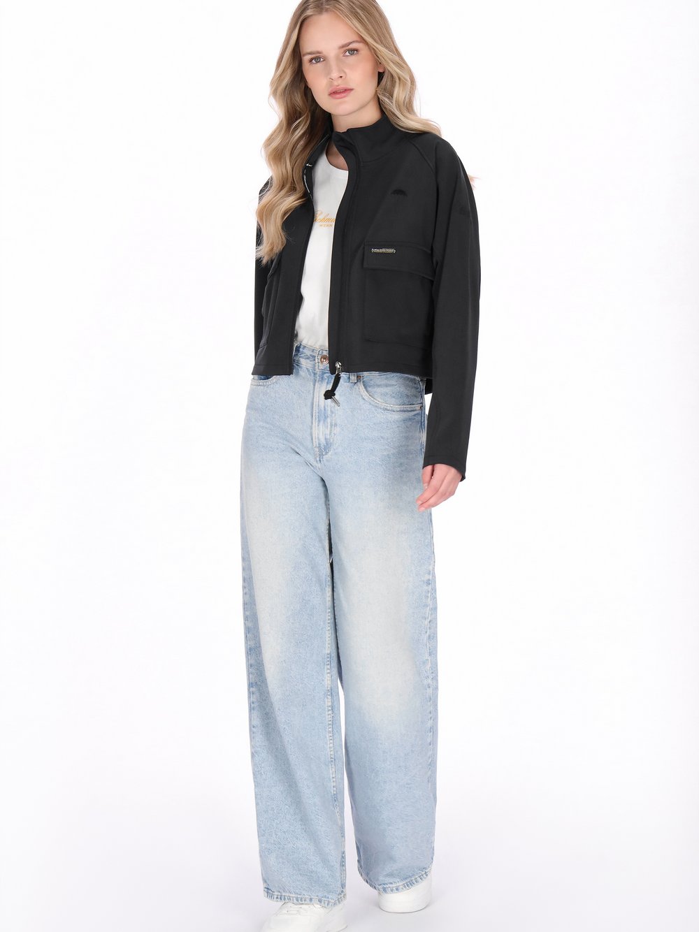 Schmuddelwedda Jacke Damen Polyamid schwarz, XXL