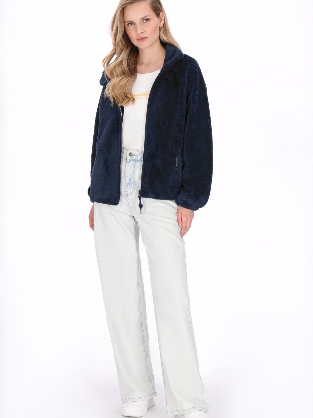 Schmuddelwedda Sweatshirt Damen blau, S