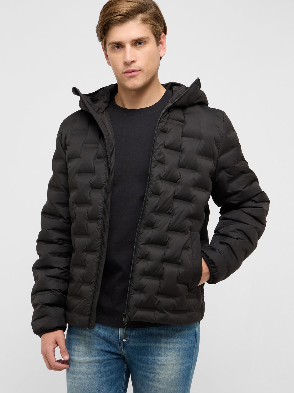 Mustang Jacke Herren schwarz, XXXL