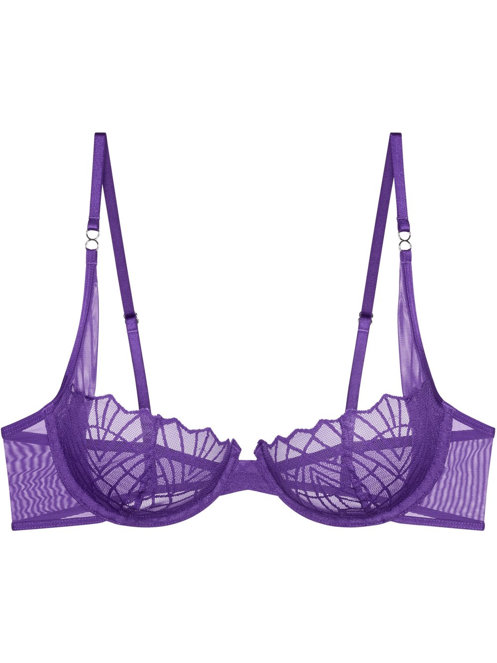 Triumph Bügel-BH Damen lila bedruckt, 75D
