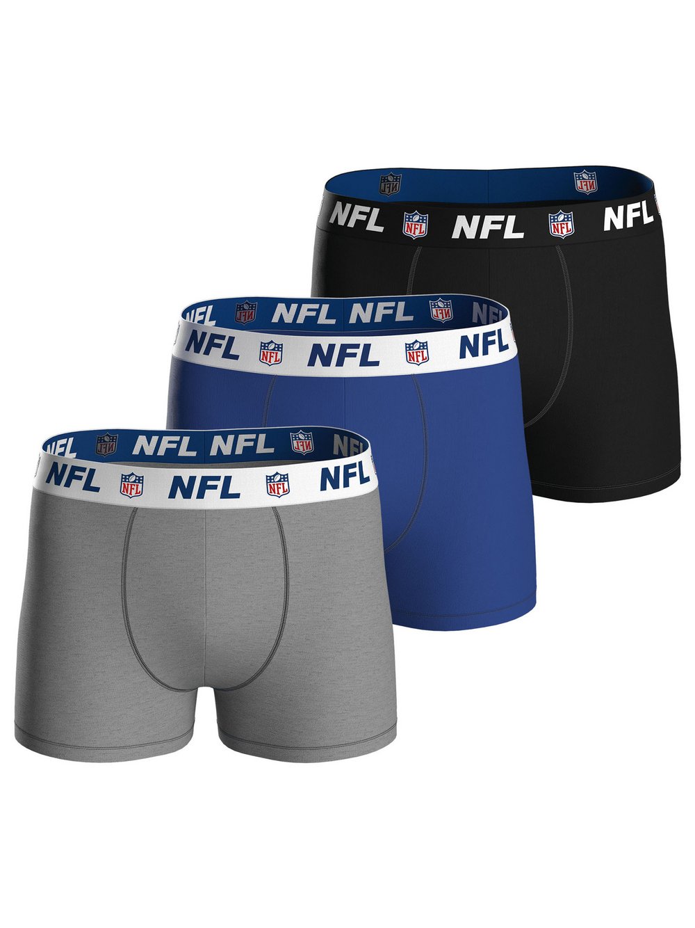 Thumbnail - NFL Boxer Herren Jersey mehrfarbig bedruckt, XXL