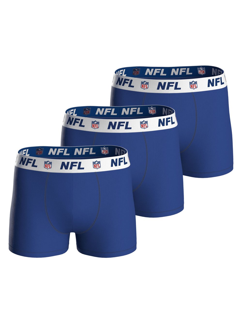 NFL Boxer  Herren Jersey blau bedruckt, L
