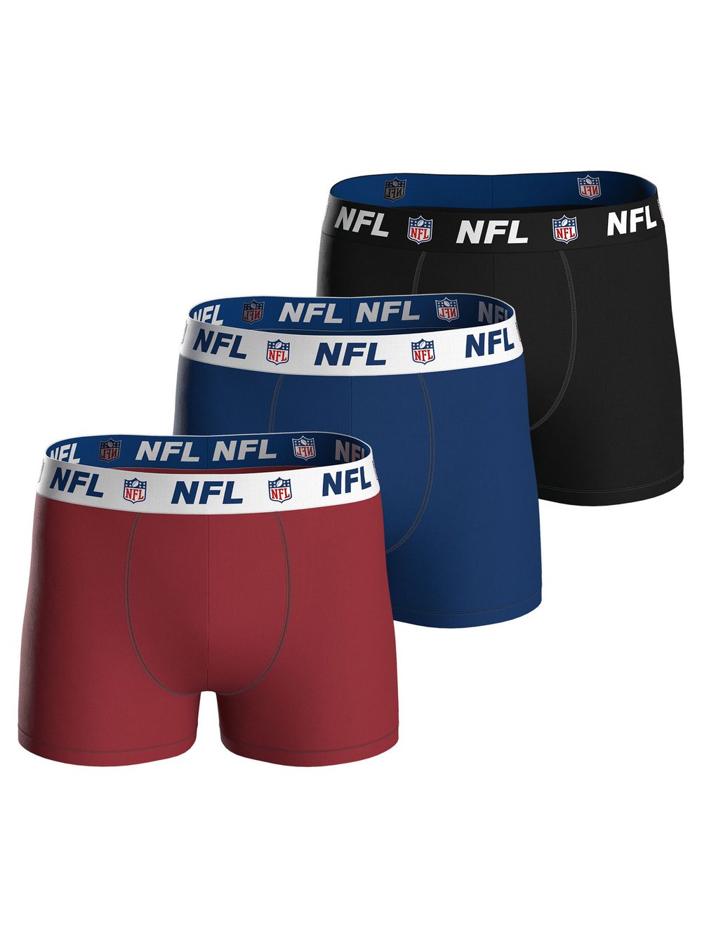 Thumbnail - NFL Boxer Herren Jersey mehrfarbig bedruckt, M