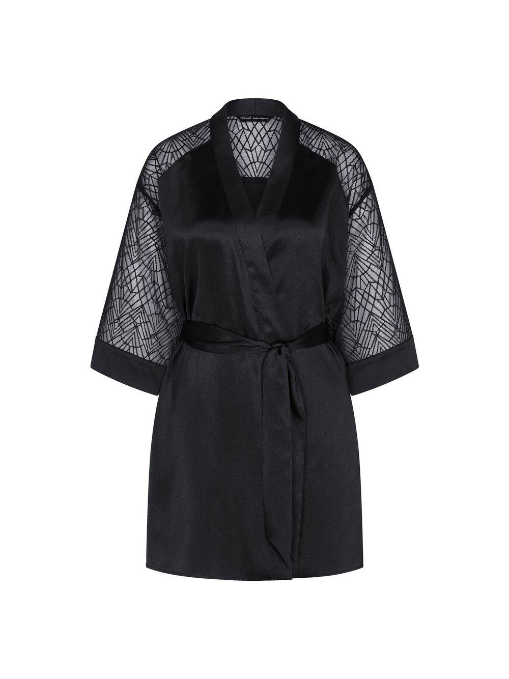 Thumbnail - Triumph Morgenmantel  Damen schwarz, 46