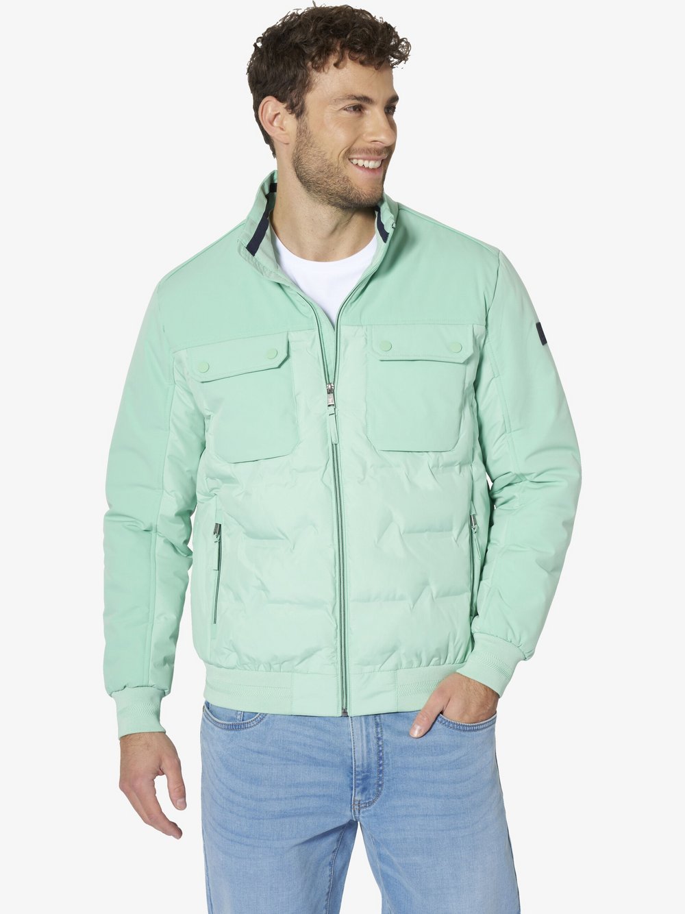 Thumbnail - BABISTA Blouson Herren grün, 52